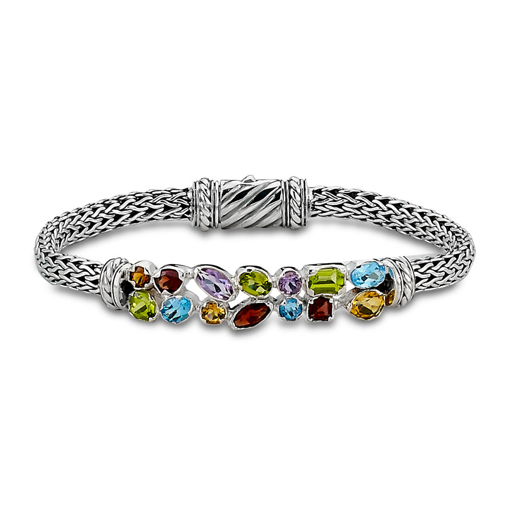 Samuel B . Nama Multi Gemstone Bracelet
