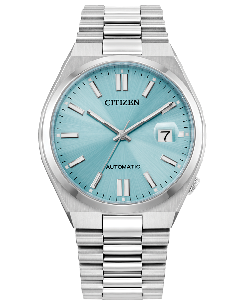 The "Tsuyosa" Automatic, from the NJ015 series, brings ultramodern sports styling right to your wrist. Executed in a versatile 40mm footprint, the sophisticated design of the watch makes a strong impression via a silver-tone stainless steel case