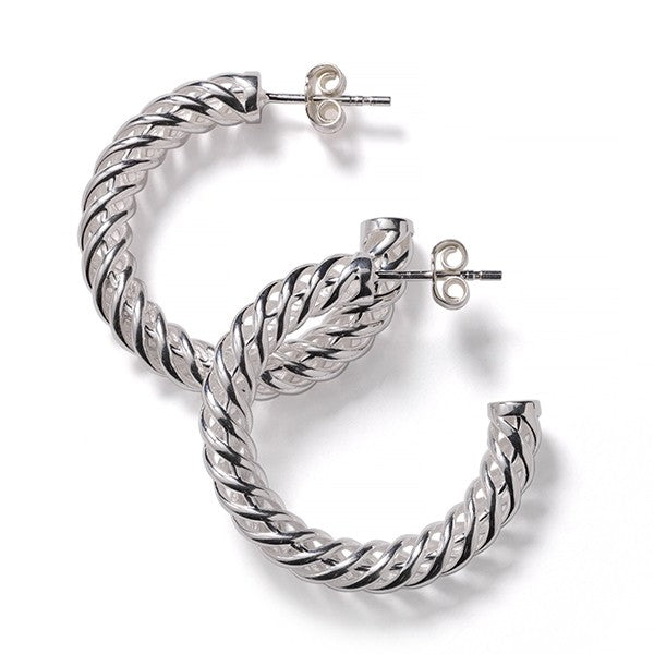Southern Gates® Spiral Basket Hoop Earrings (101077)