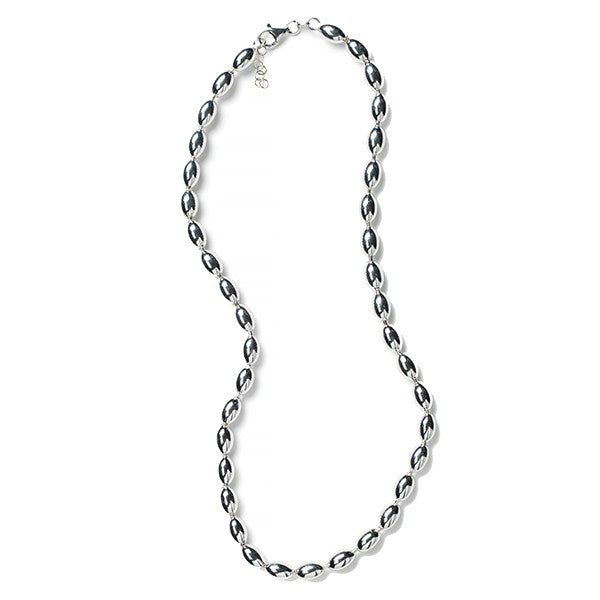 Southern Gates 6mm Rice Bead Necklace.  17
