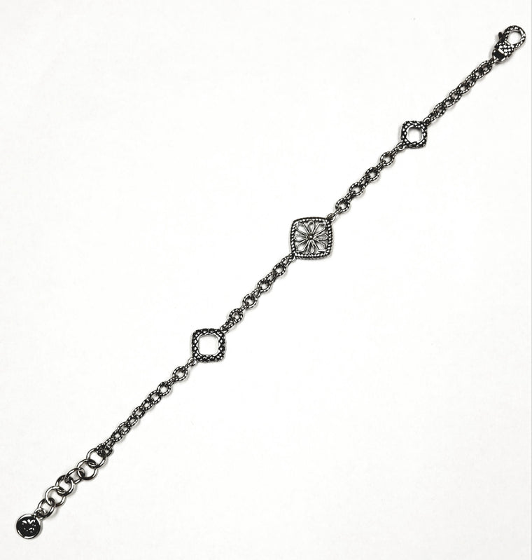 Andrea Candela Sterling Silver Pasion de la Plata Bracelet (88449)