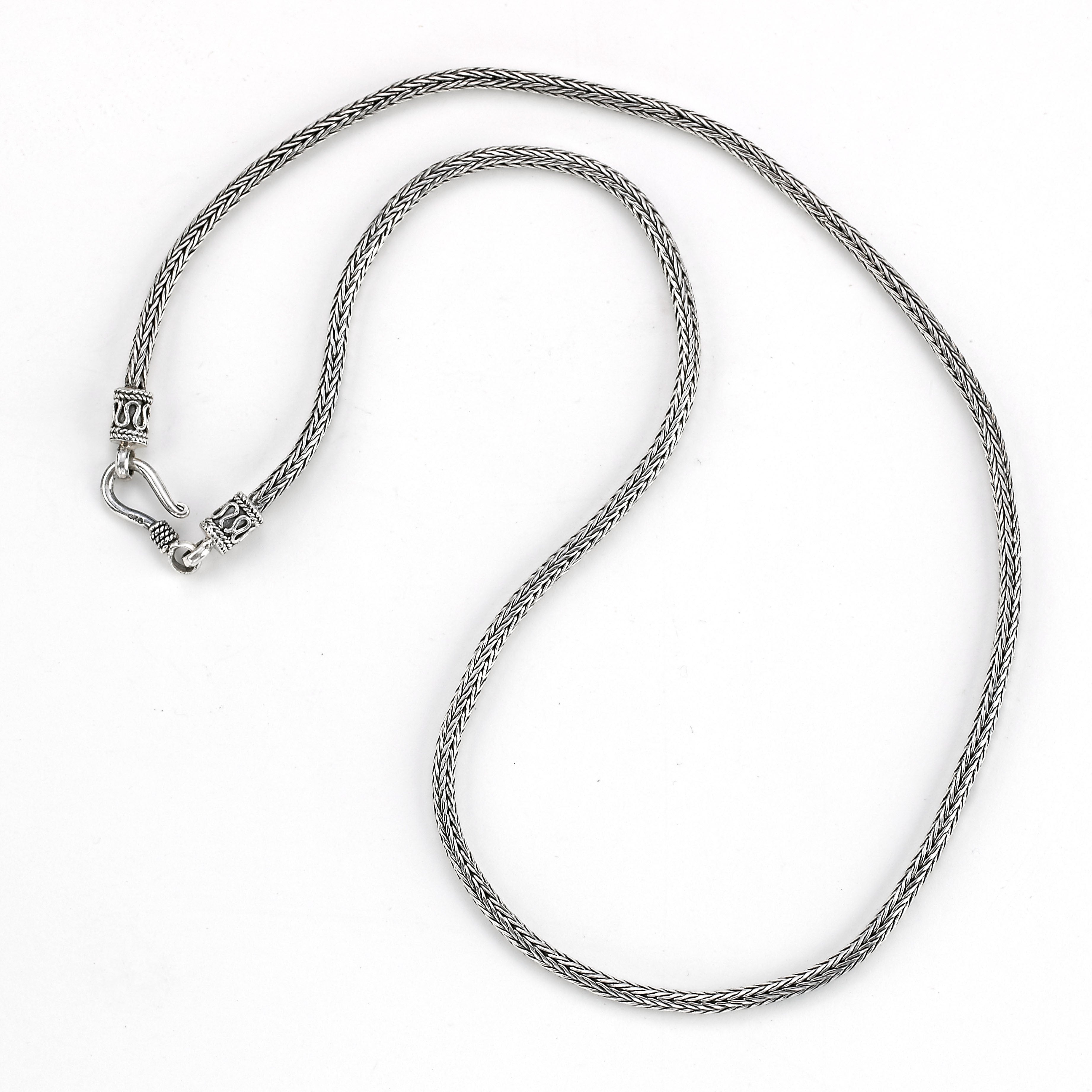 Samuel B. Sterling Silver 2.5mm Tulang Naga Chain, 24".