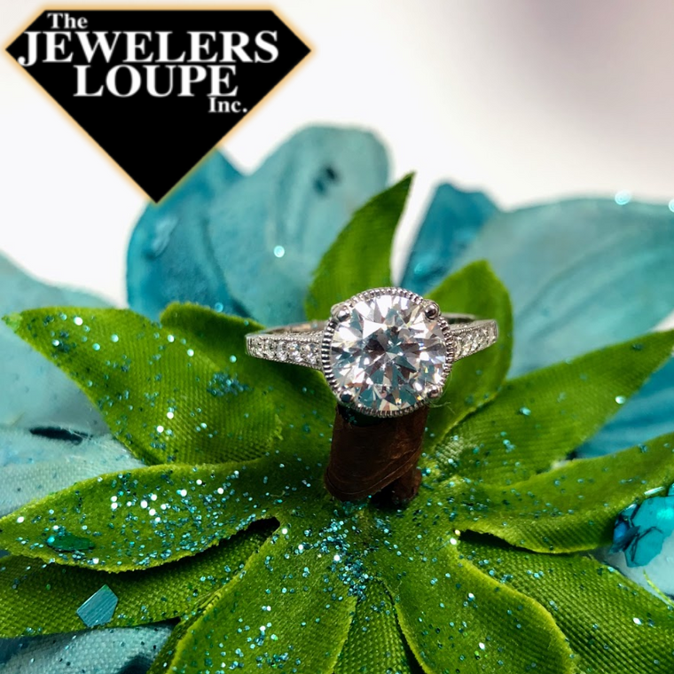 Sterling Silver Cubic Zirconia Ring, Size 6 (93635)