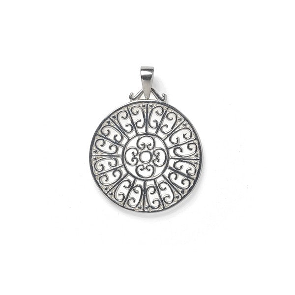 Southern Gates Sterling Silver Art Deco Frances Pendant (95122)