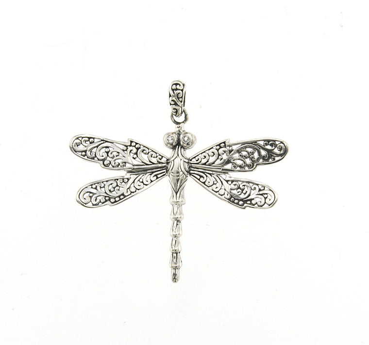 Samuel B. Sterling Silver Dragonfly Pendant (96953)