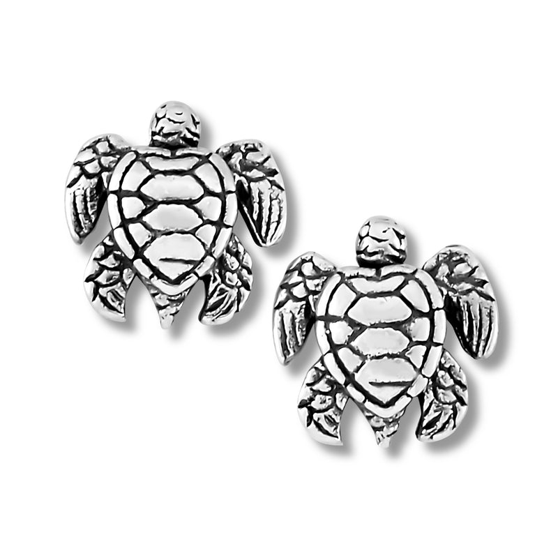 Samuel B. Sterling Silver Turtle Stud Earrings (96971)