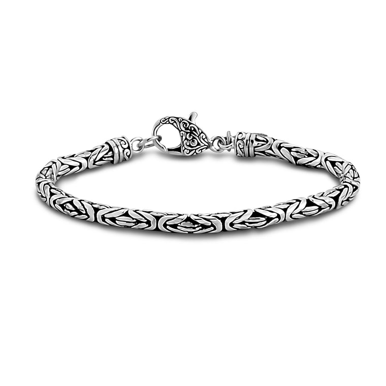 Samuel B. Sterling Silver Byzantine Bracelet, 7