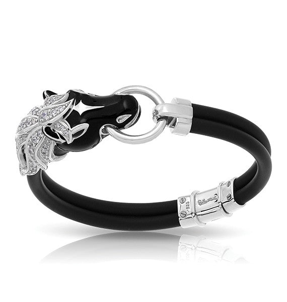 Belle e'toile Cheval Black Horse Bangle