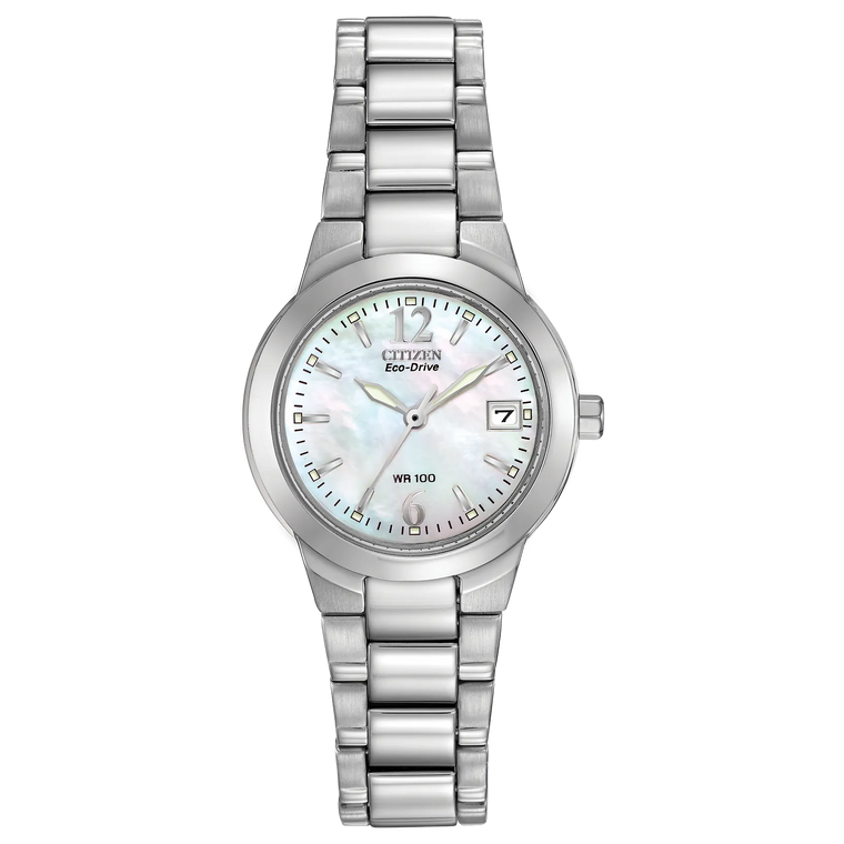 Citizen Ladies Chandler Mother-of-Pearl Dial Eco Drive Watch (100966)