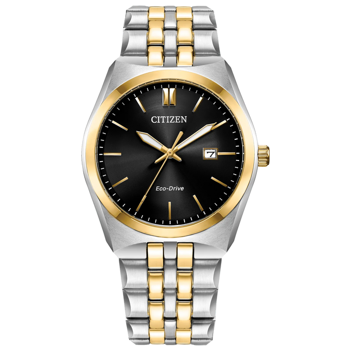 Citizen Ladies Corso Black Dial Eco Drive Watch 