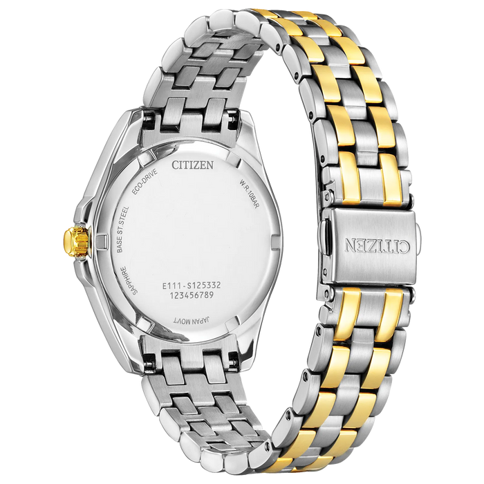 Citizen Peyten White Dial Stainless Steel Women's Watch
