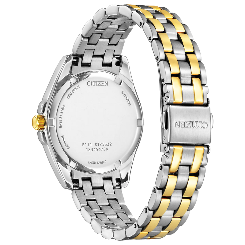 Citizen Peyten White Dial Stainless Steel Women's Watch