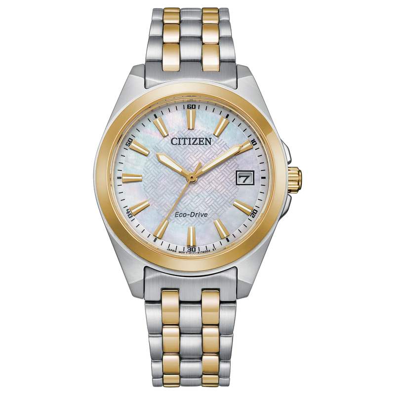 Citizen Peyten White Dial Stainless Steel Women's Watch