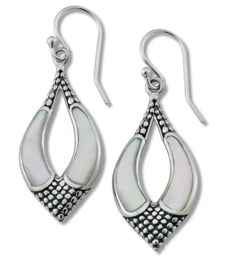 Samuel B. Sterling Silver Malang Earrings - Mother Of Pearl (101197)