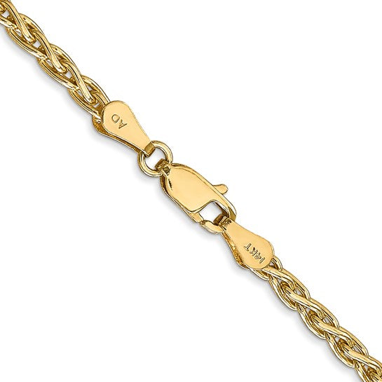 14K Yellow Gold Wheat Chain  16” | 1mm Chain (101608)