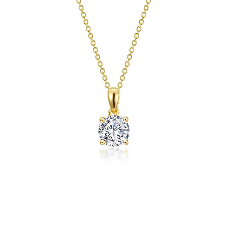 Lafonn 1 CTW 4-Prong Solitaire Necklace (1017734)