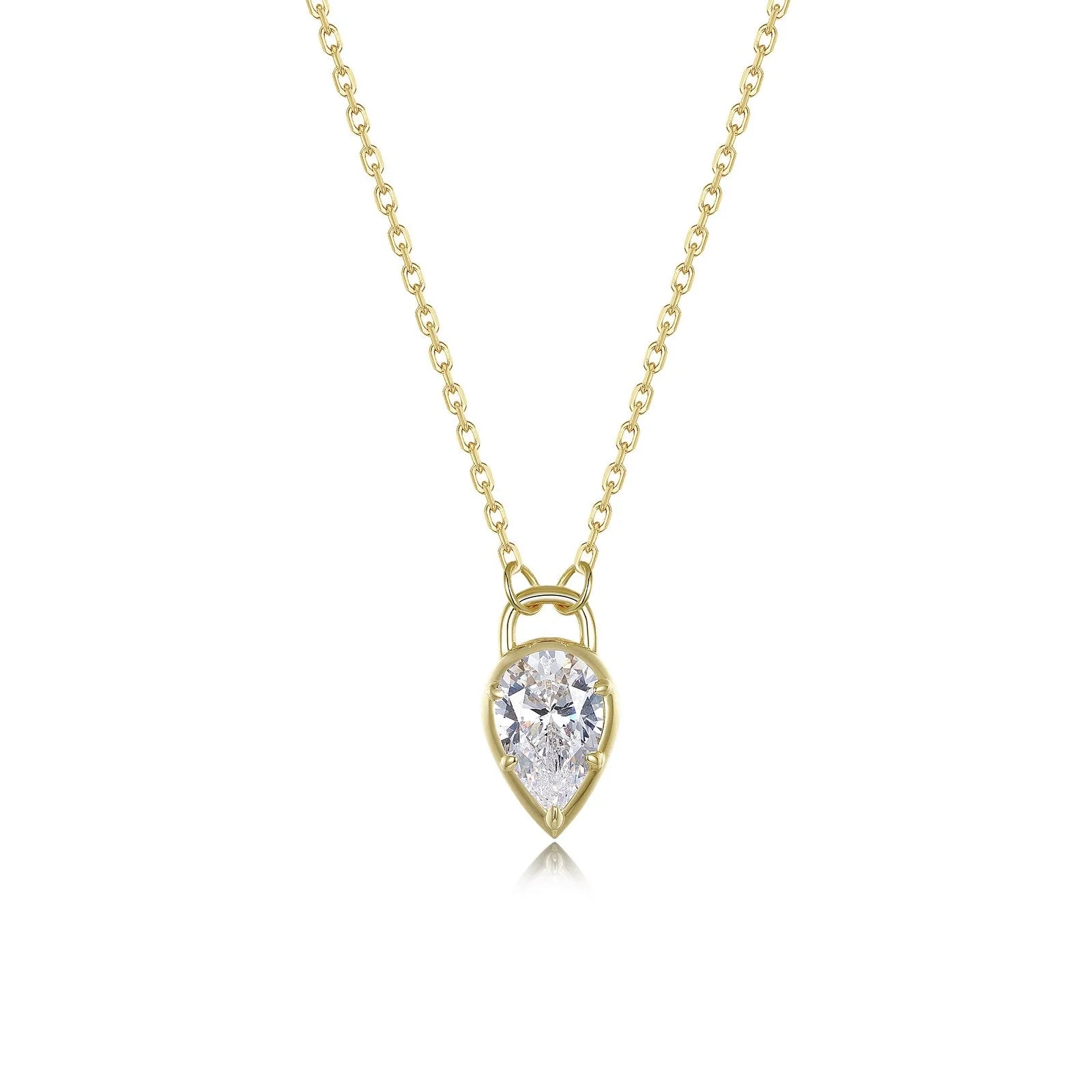 Lafonn Pear Lock Necklace (101776)
