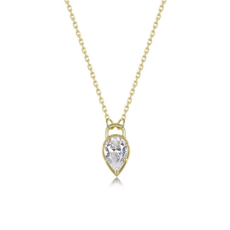 Lafonn Pear Lock Necklace (101776)