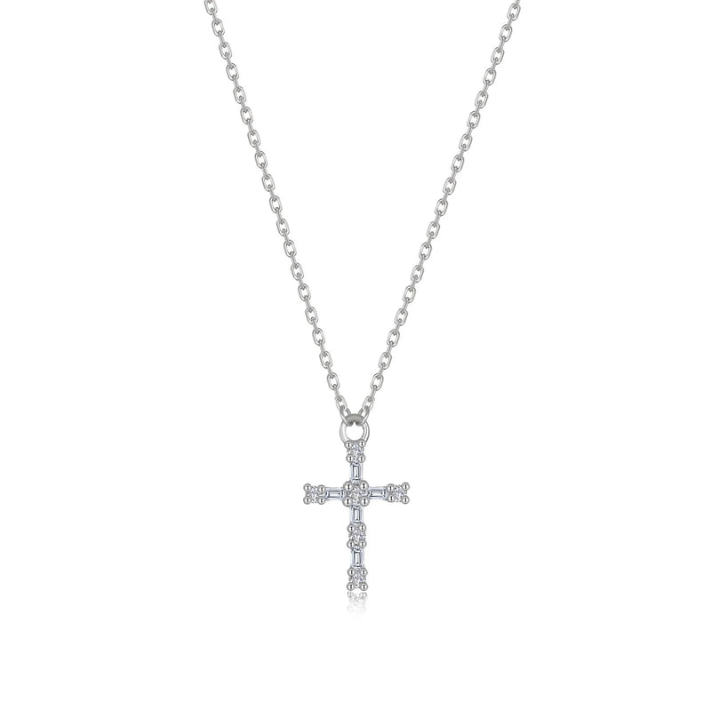 LaFonn Eden Baguette Cross Necklace (101778)
