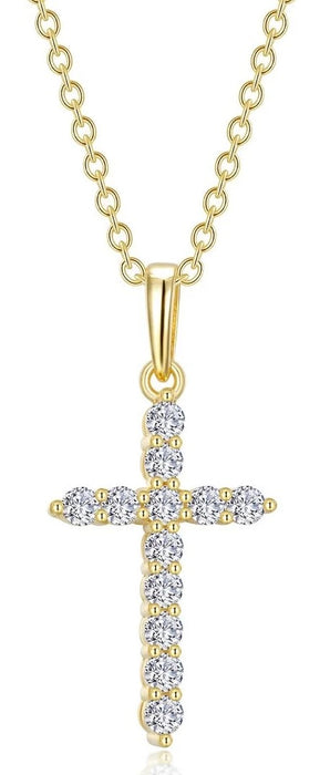 LaFonn 0.36 CTW Cross Pendant Necklace (101779)