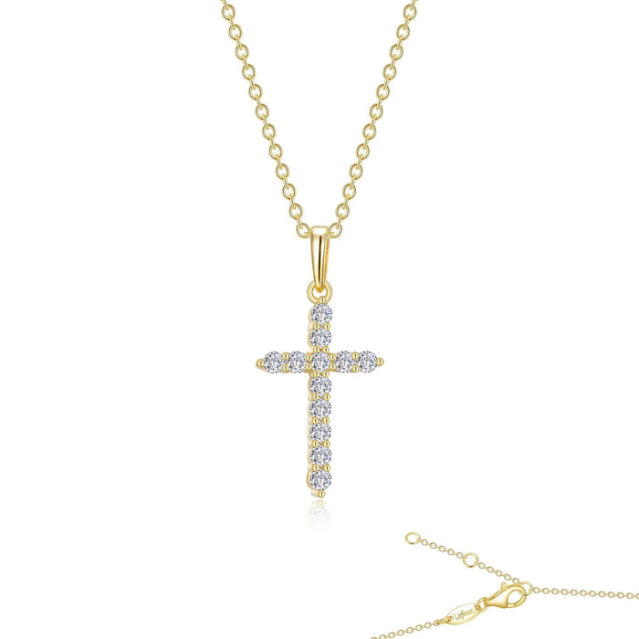 LaFonn 0.36 CTW Cross Pendant Necklace (101779)