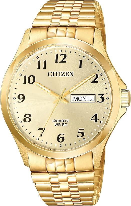 Citizen Quartz Men's Watch, Stainless Steel, Classic (93517)