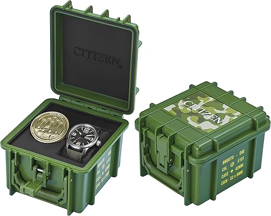 Citizen Men's Military Watch Commemorative Box (99719)
