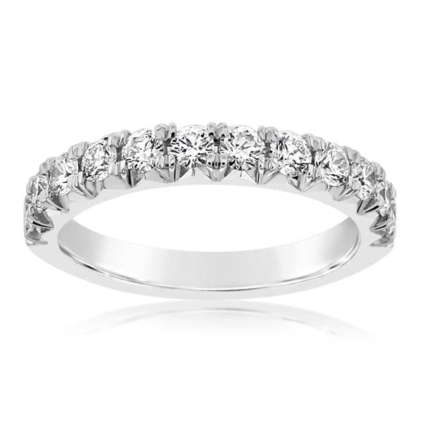 Twelve Round Diamond Wedding Band - .78  