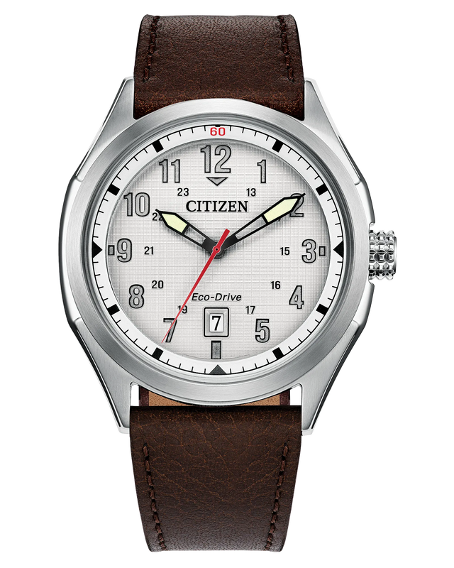 Citizen ECO Drive Terra Force Leather Band (101500)
