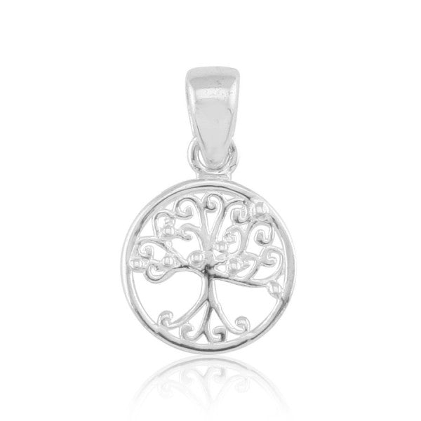  Southern Gates® Tiny Round Oak Tree Pendant
