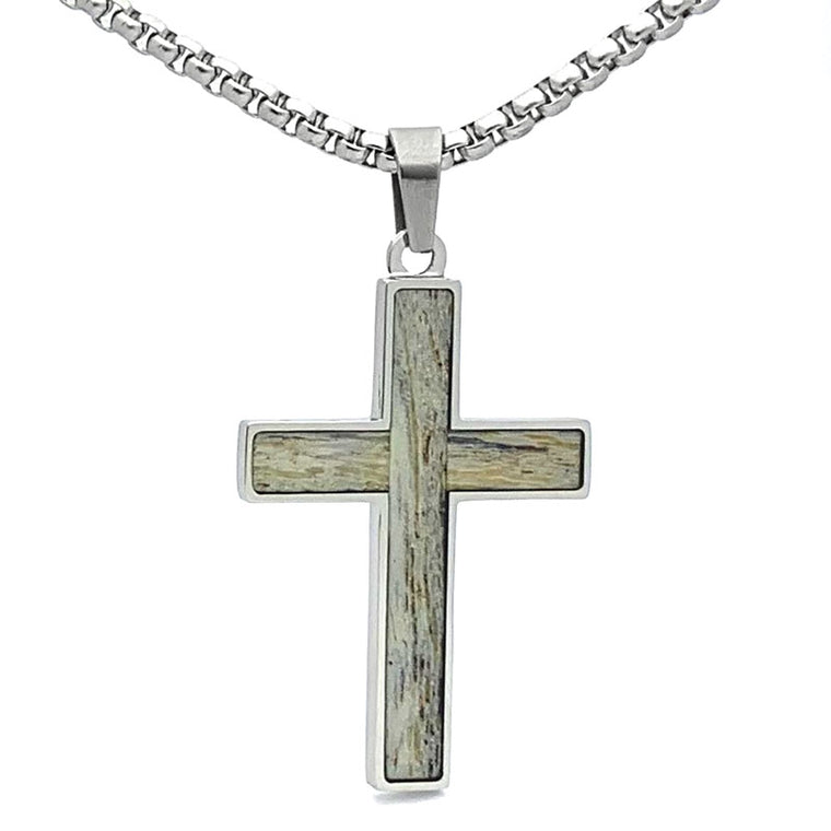 Stag-Cross II Antler Necklace (99193)