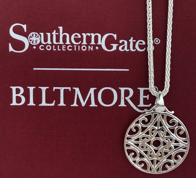 Southern Gates Biltmore Series Sterling Silver Stonefleur Pendant and Chain (90898)