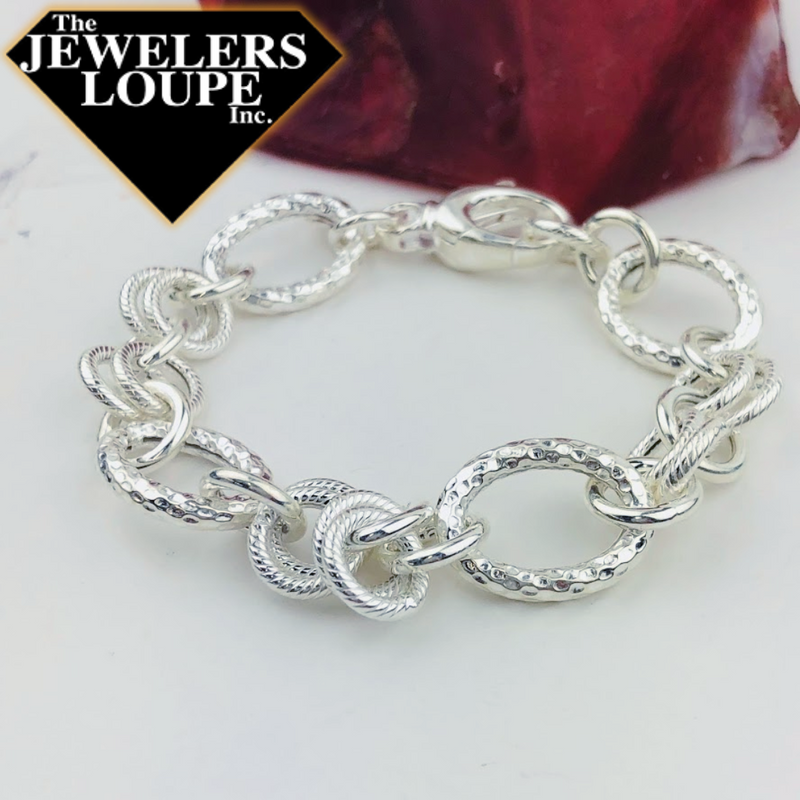 Southern Gates Sterling Silver Multi-Link Bracelet