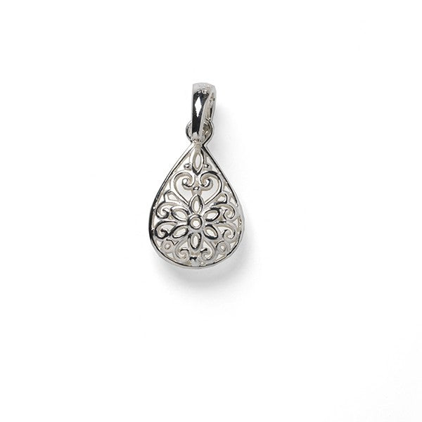 Southern Gates Sterling Silver Courtyard Jasmine Pendant 