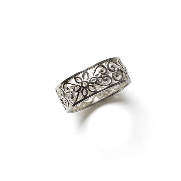 Southern Gates Sterling Silver Courtyard Jasmine Ring, Size 7 (95126)