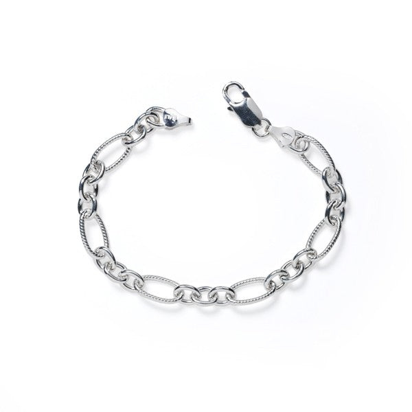 Southern Gates Sterling Silver Julia Link Bracelet, 7.5