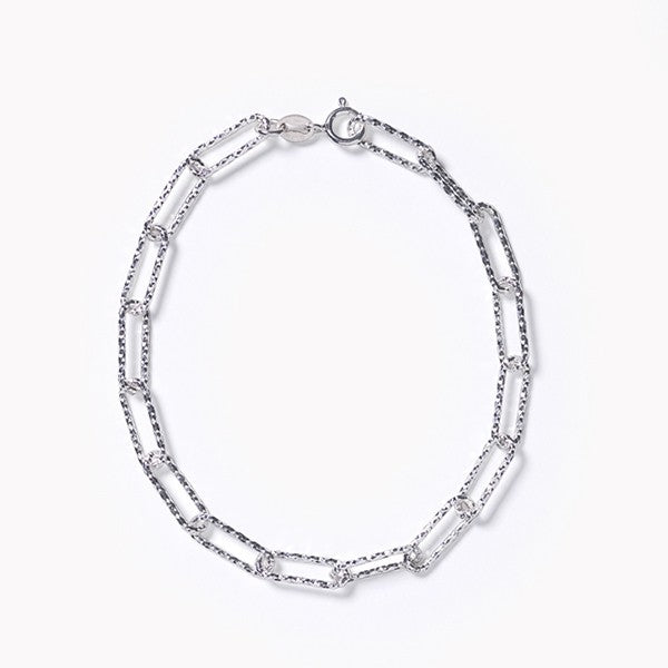 Southern Gates® Rectangle Rolo Bracelet Italian Bracelets Rectangle Rolo Bracelet Available Lengths: 7" & 8" Necklaces also available. 925 Sterling Silver Made in Italy