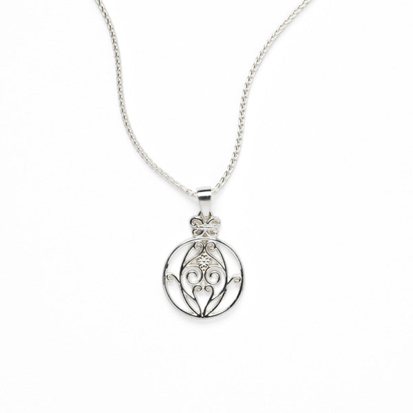 Southern Gates Biltmore Collection Sterling Silver Radiance Necklace