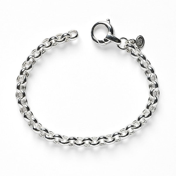 Southern Gates Sterling Silver Rolo Chain Bracelet, 7.5