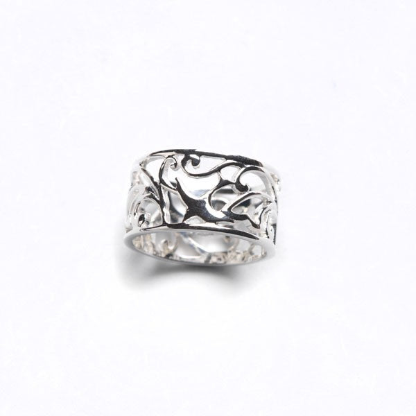 Southern Gates Sterling Silver Courtyard Bird Ring