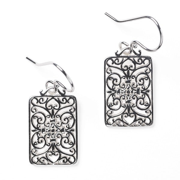 Southern Gates Sterling Silver Elizabeth Earrings (93474)