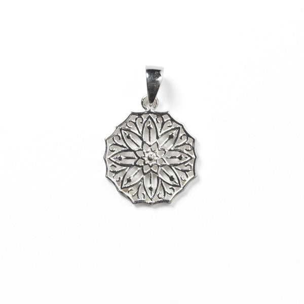 Southern Gates Sterling Silver Morning Glory Pendant (92434)